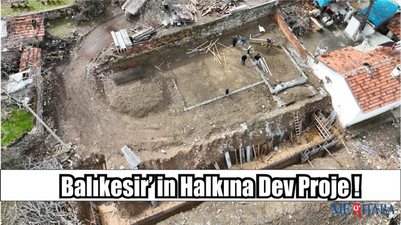 Aşevi İnşaatı Başladı