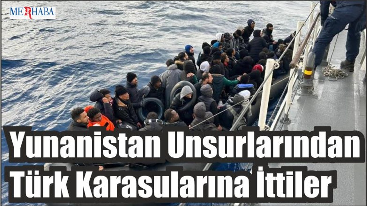 Yunanistan Unsurlarından Türk Karasularına İttiler