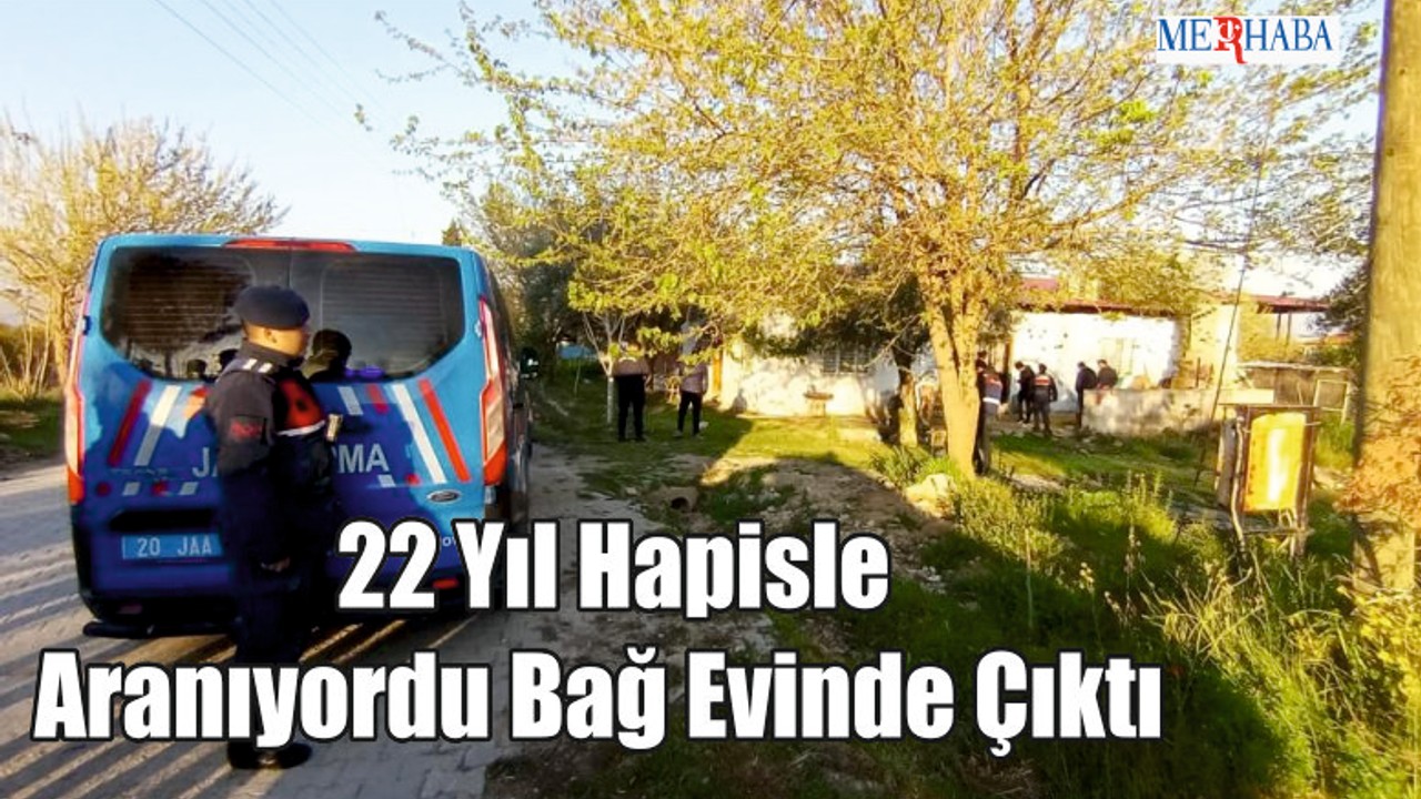 Hükümlü Bağ Evinde Çıktı