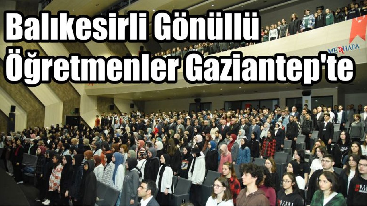 Gönüllü Öğretmenler Gaziantep'te