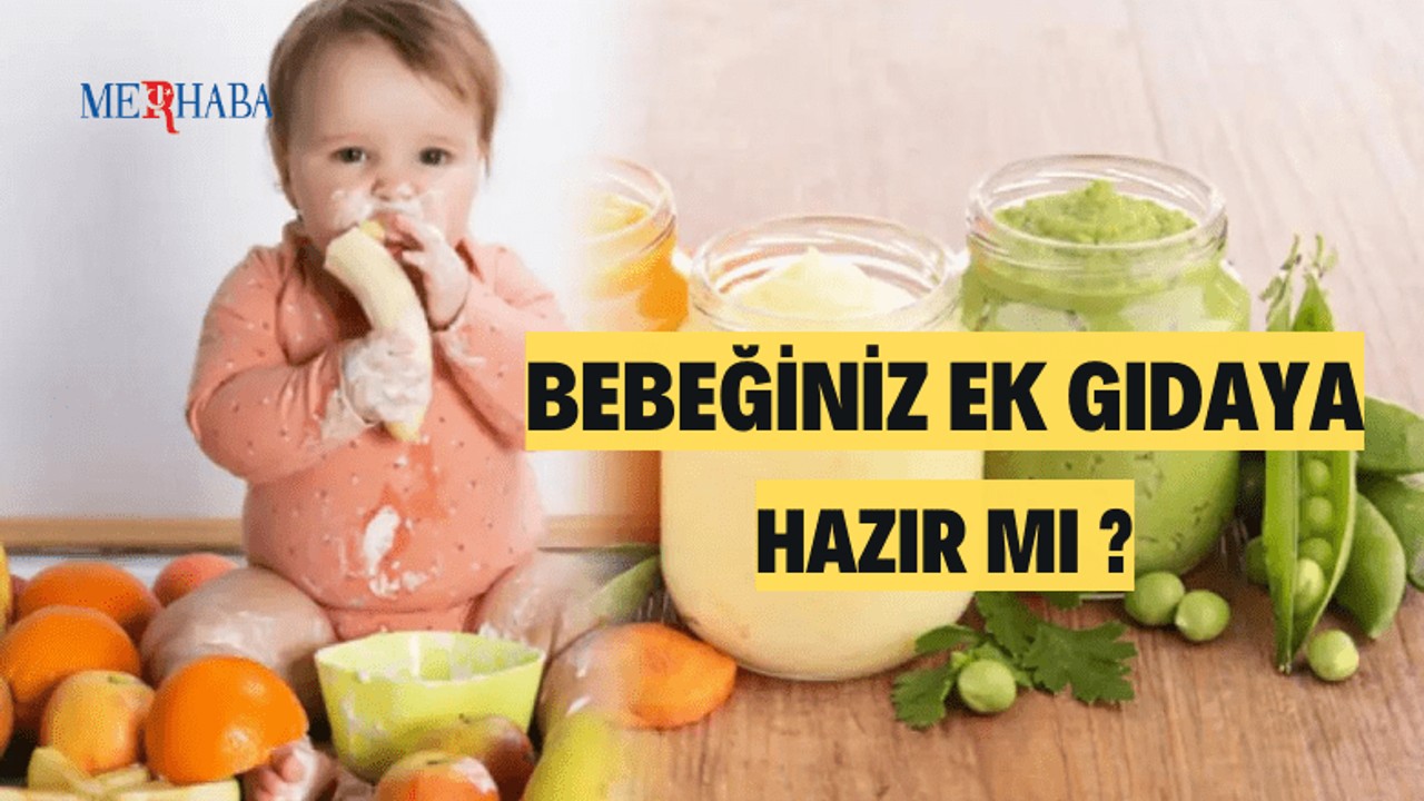 Bebeğiniz Ek Gıdaya Hazır Mı?