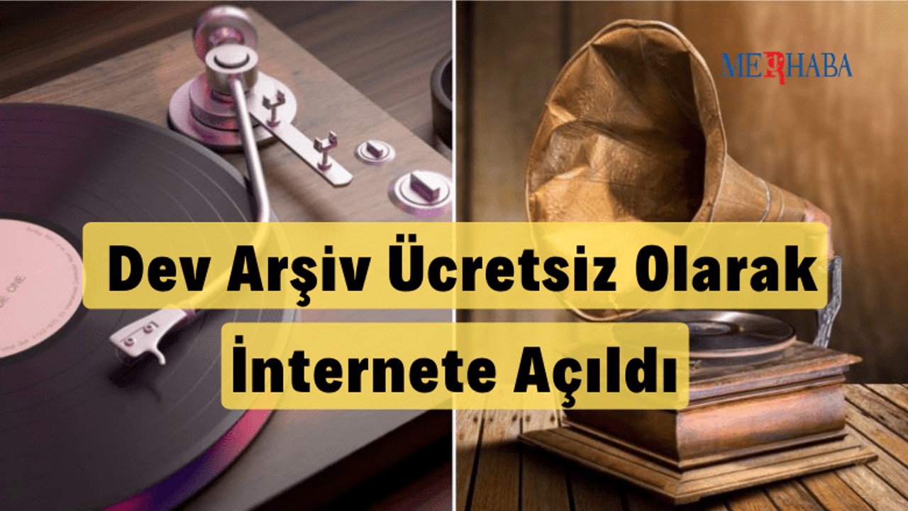 Ücretsiz Dev Arşiv Açıldı!