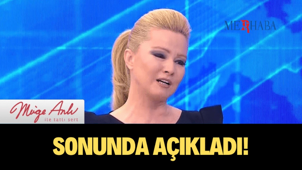 Müge Anlı Hastalığını Açıkladı