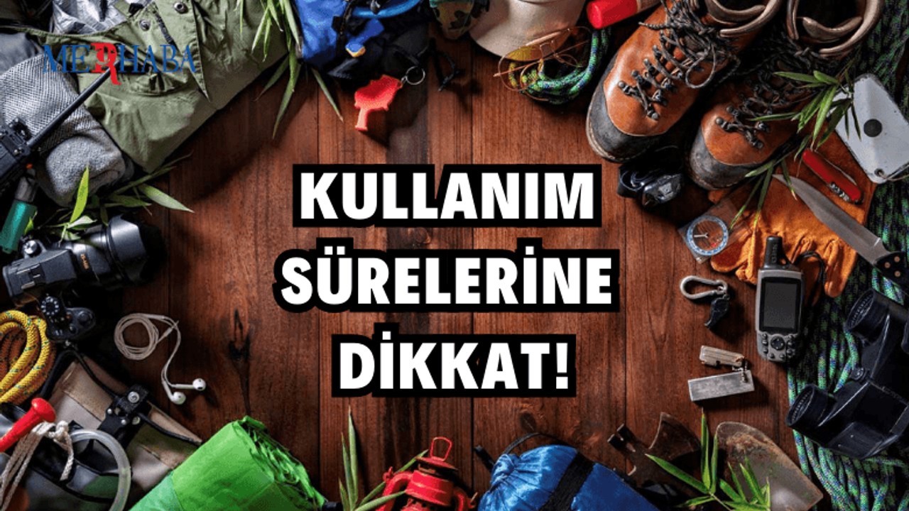 Ürünlerinizin Kullanım Süreleri