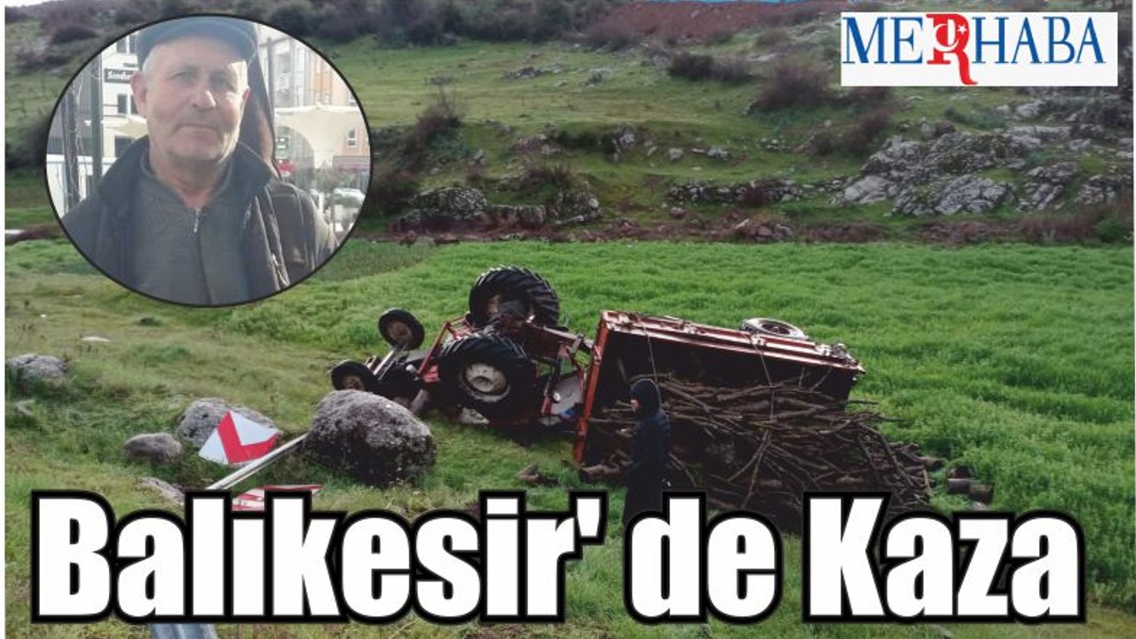 Balıkesir' de Kaza