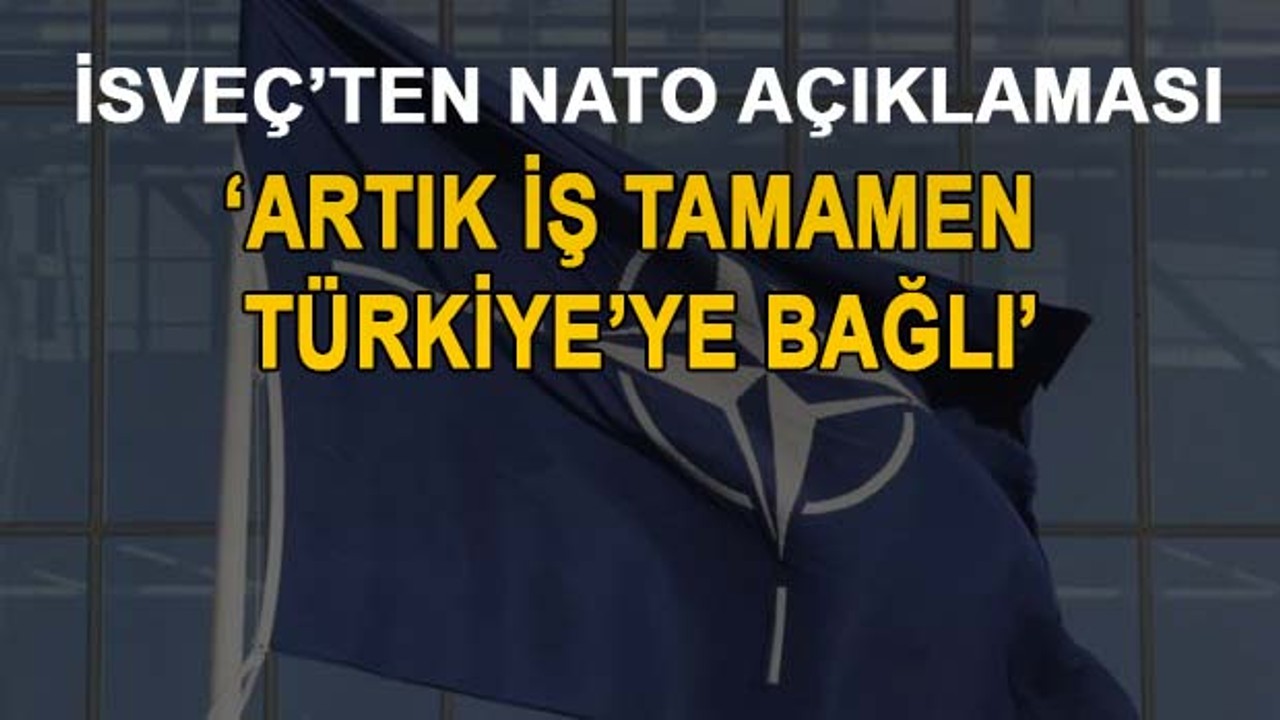 İsveç'ten NATO'ya üyelik açıklaması