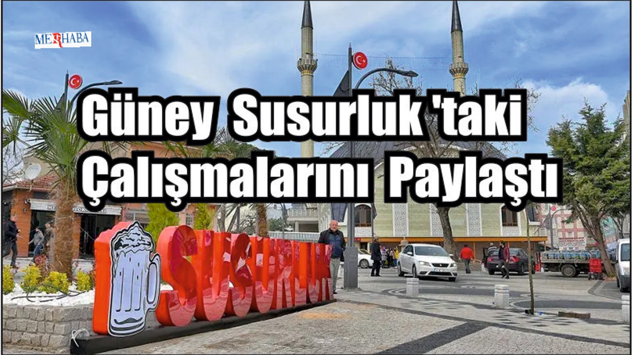 Güney'in Susurluk 'ta ki Çalışmaları