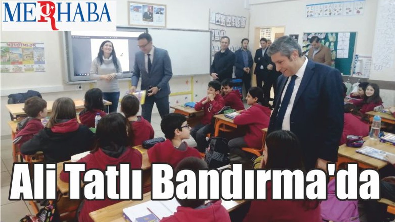 Ali Tatlı Bandırma'da