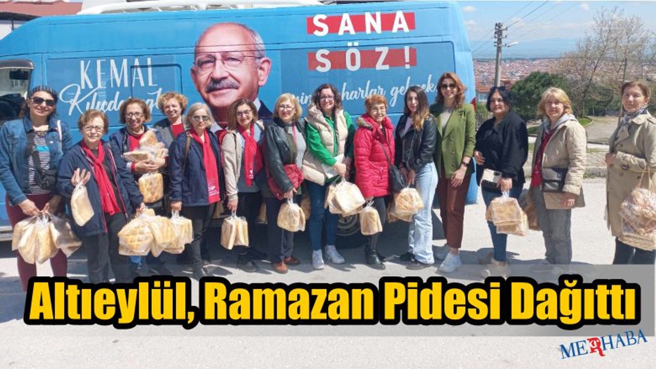 Altıeylül' den Ramazan Pidesi