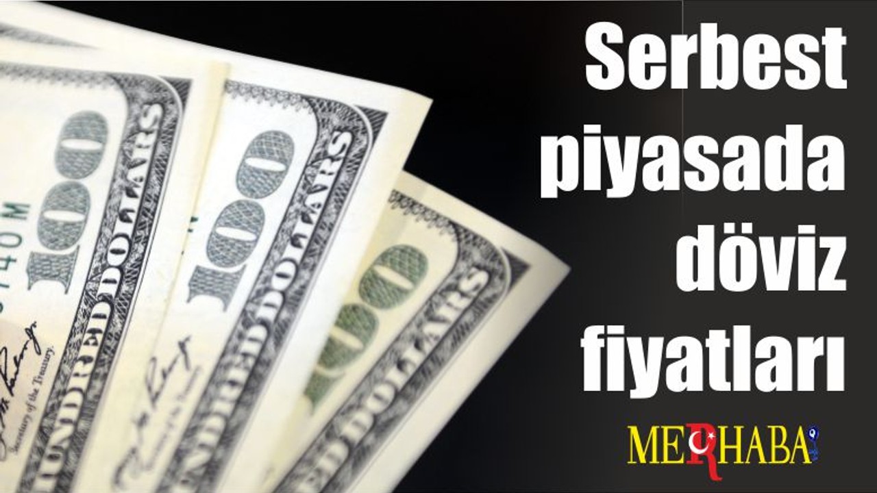 Serbest piyasada döviz fiyatları