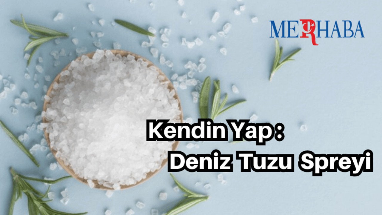 Kendin Yap: Deniz Tuzu Spreyi