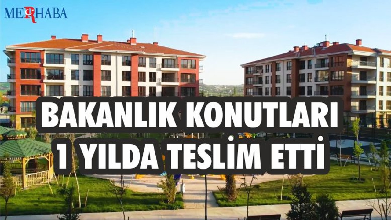 Deprem Sonrası 33 Bin Konut