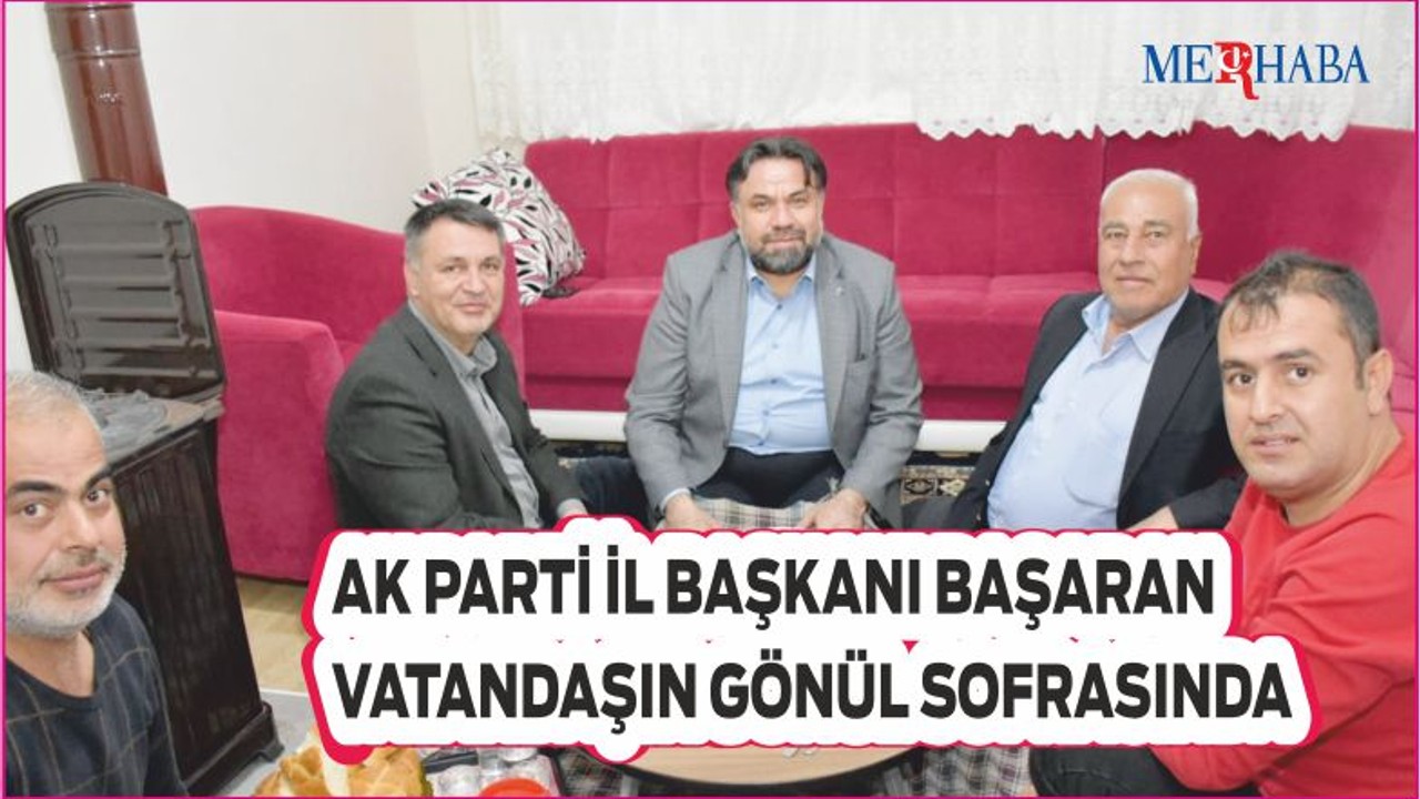 AK Parti Vatandaşın Gönül Sofrasında