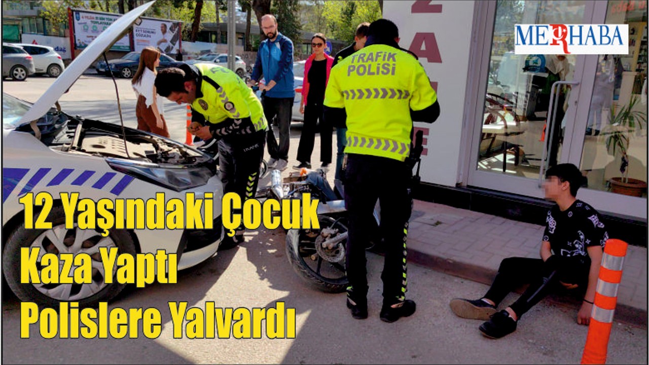Kaza Yaptı Polislere Yalvardı