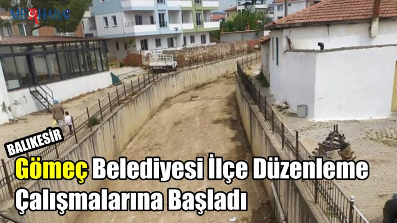 Gömeç Belediyesi İlçe Düzenleme Çalışmalarına Başladı