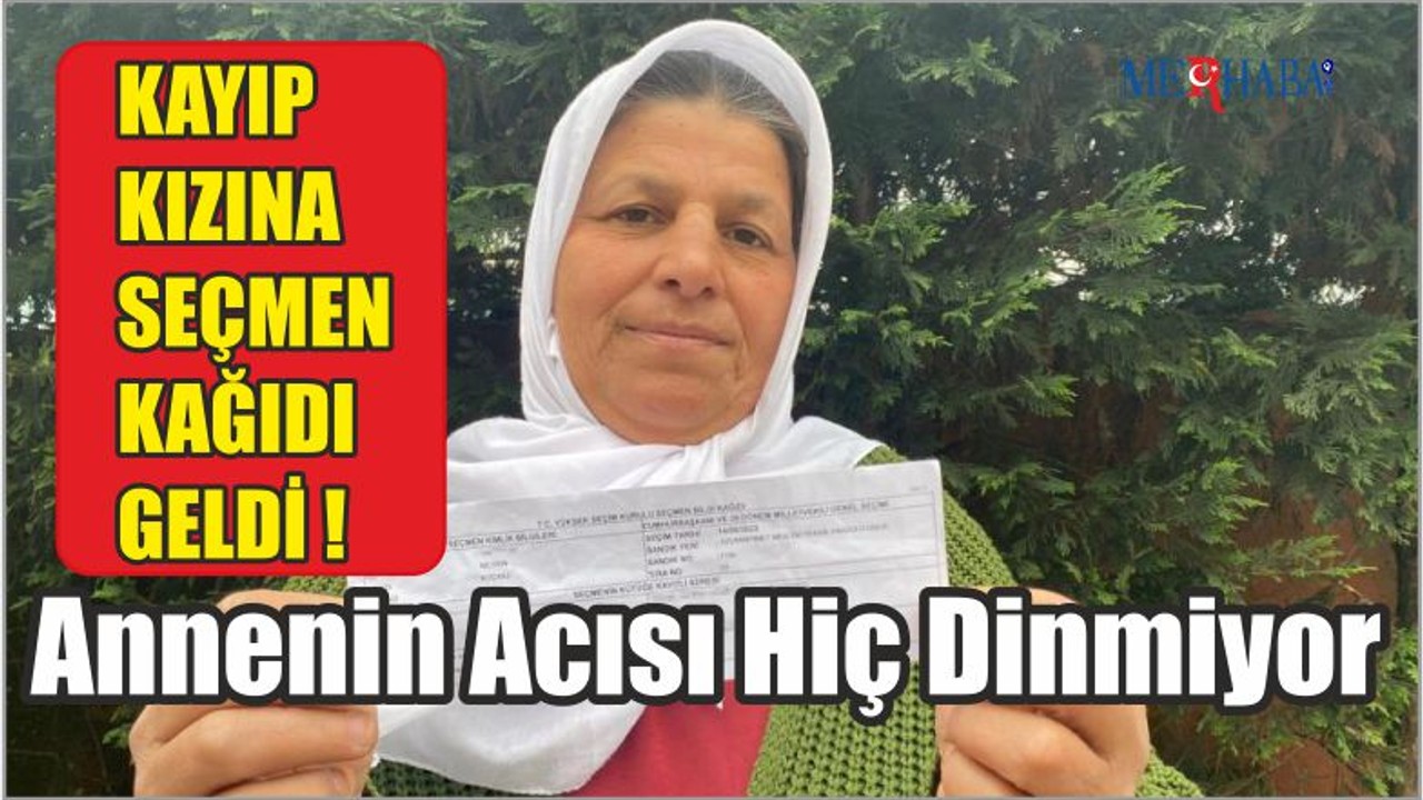 Annenin Acısı Hiç Dinmiyor