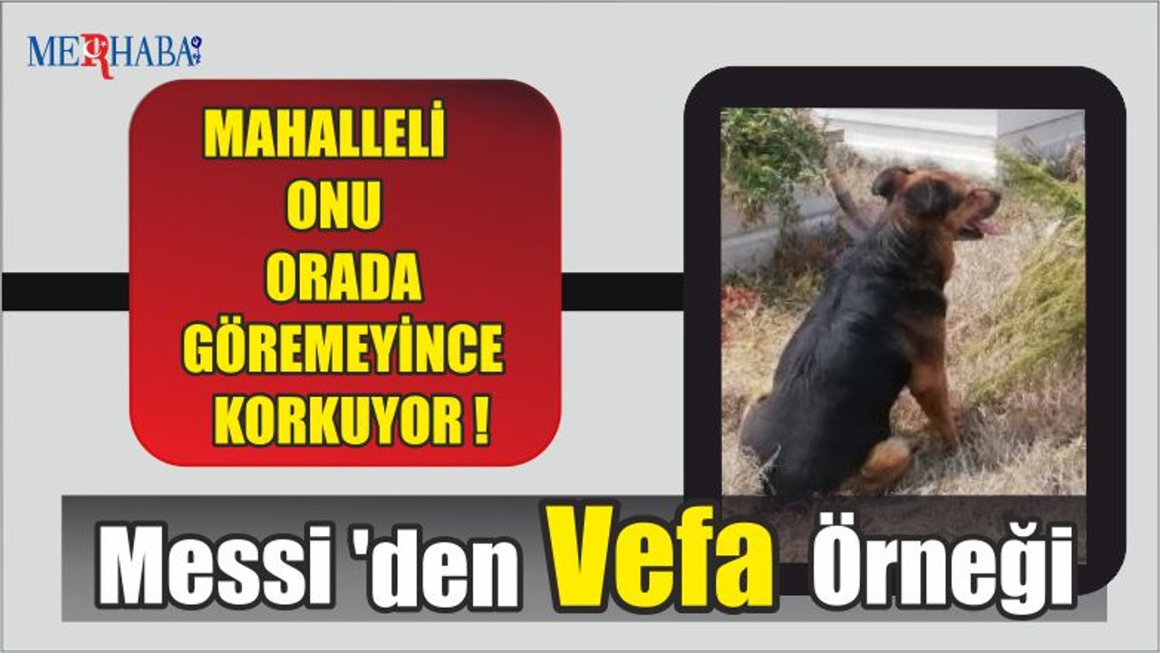 Messi ' den Vefa Örneği