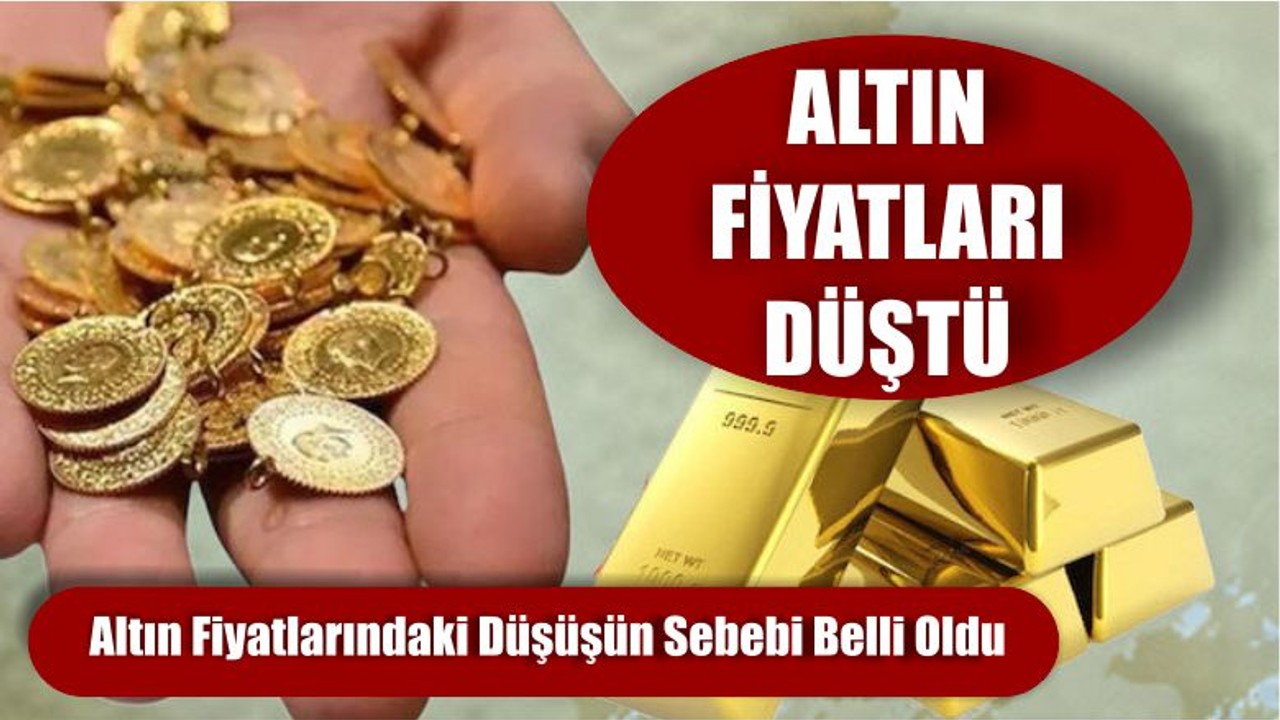 Altının Düşüş Nedeni Belli Oldu