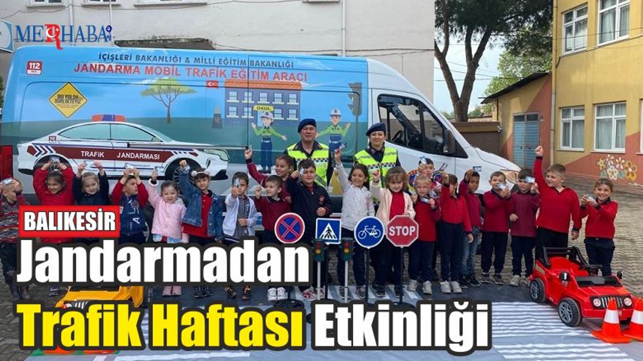 Jandarmadan Trafik Haftası Etkinliği