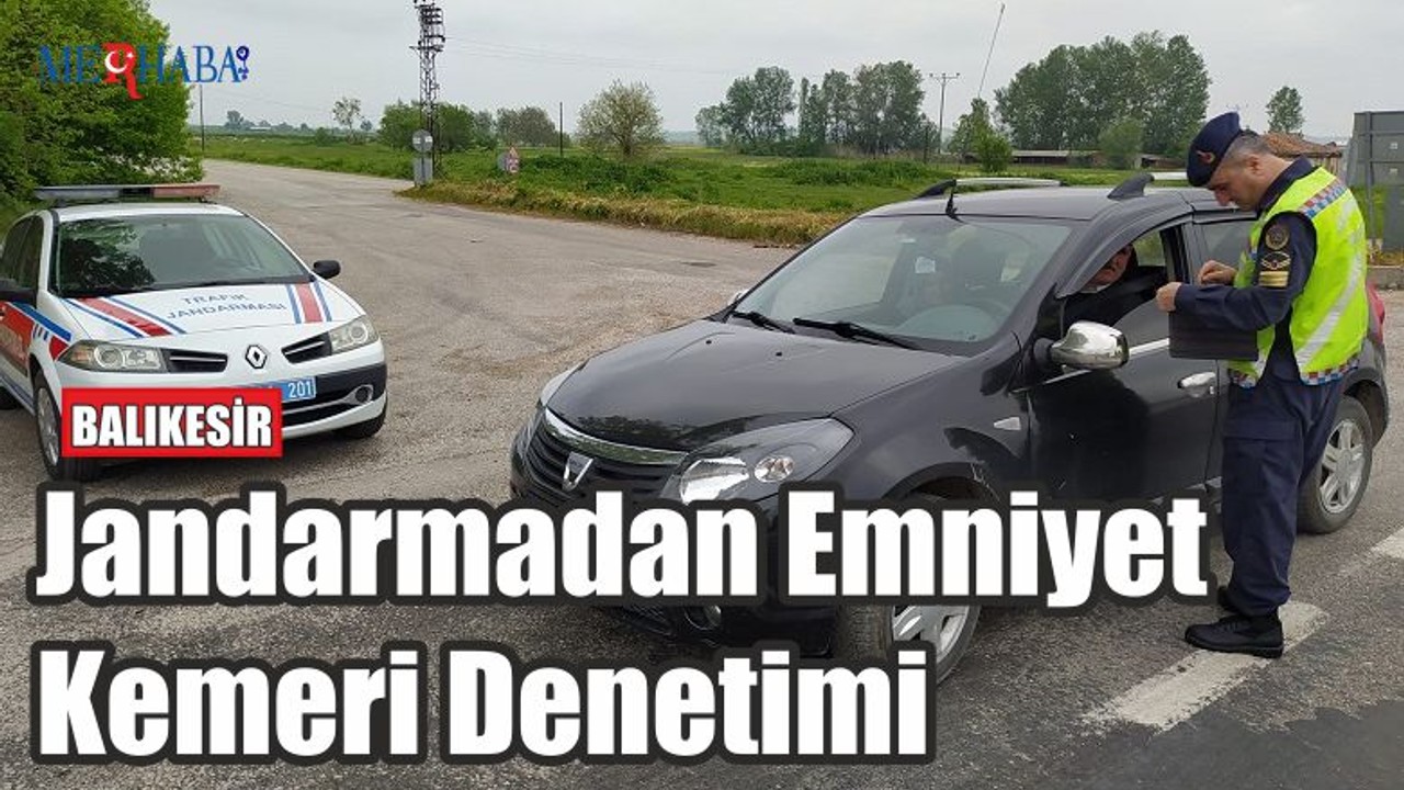 Emniyet Kemeri Denetimi