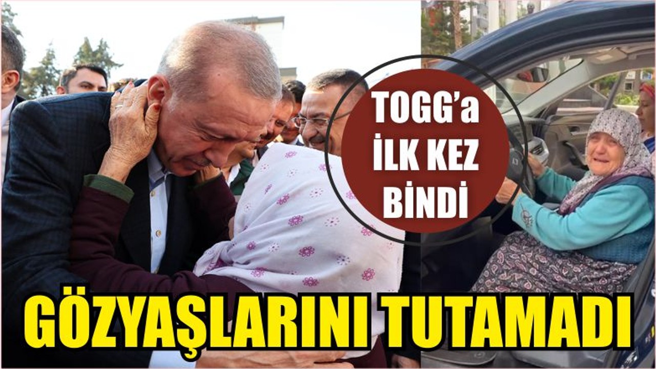 Cumhurbaşkanı ve Zülfiye Nine Göz yaşlarını Tutamadı