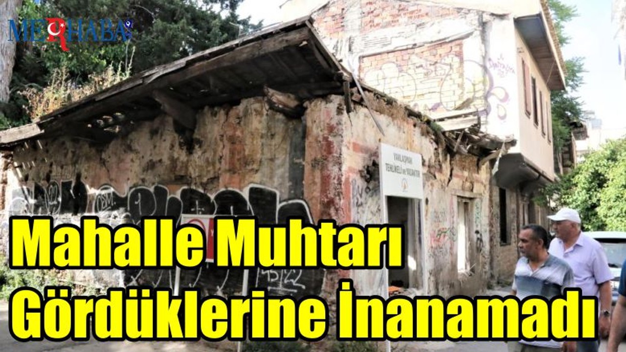 Mahalle Muhtarı Gördüklerine İnanamadı