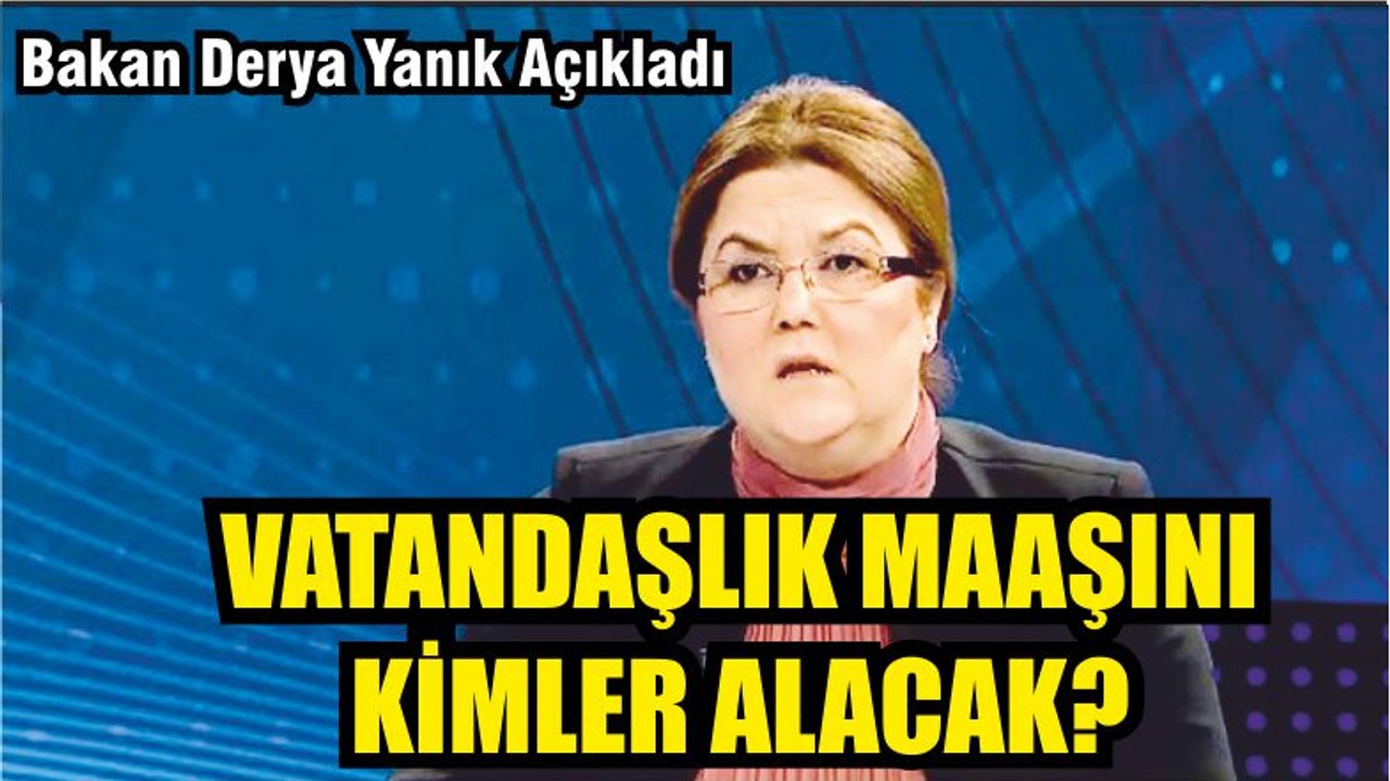 Vatandaşlık Maaşını Kimler Alacak