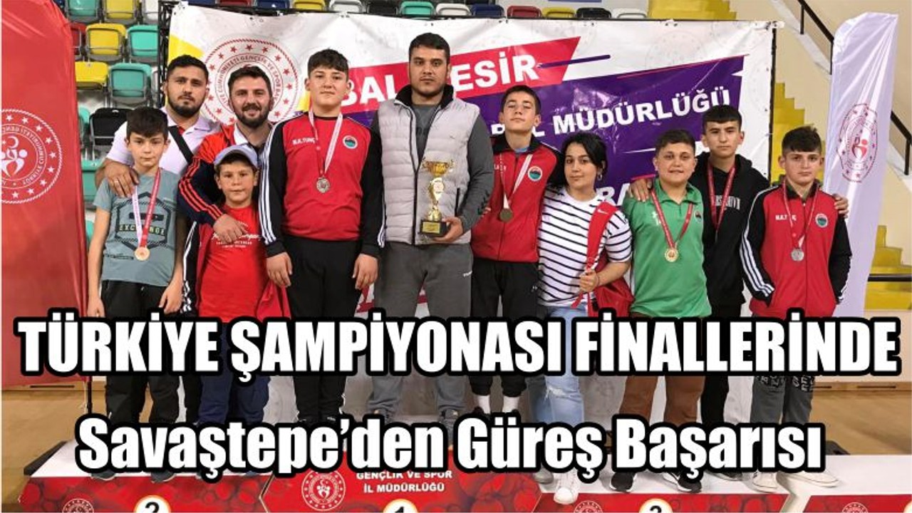 Savaştepe’den Güreş Başarısı