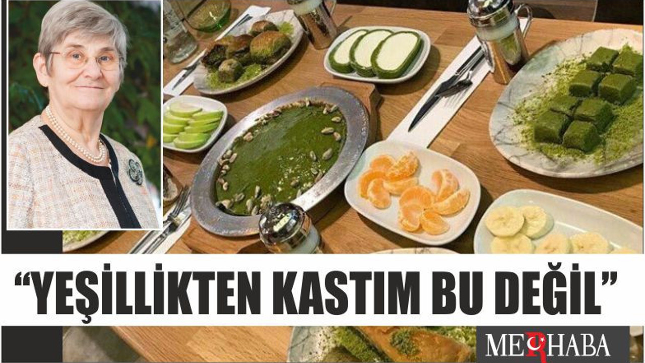 Canan Karatay: ‘’Yeşillikten Kastım Bu Değil’’ Paylaşımı!