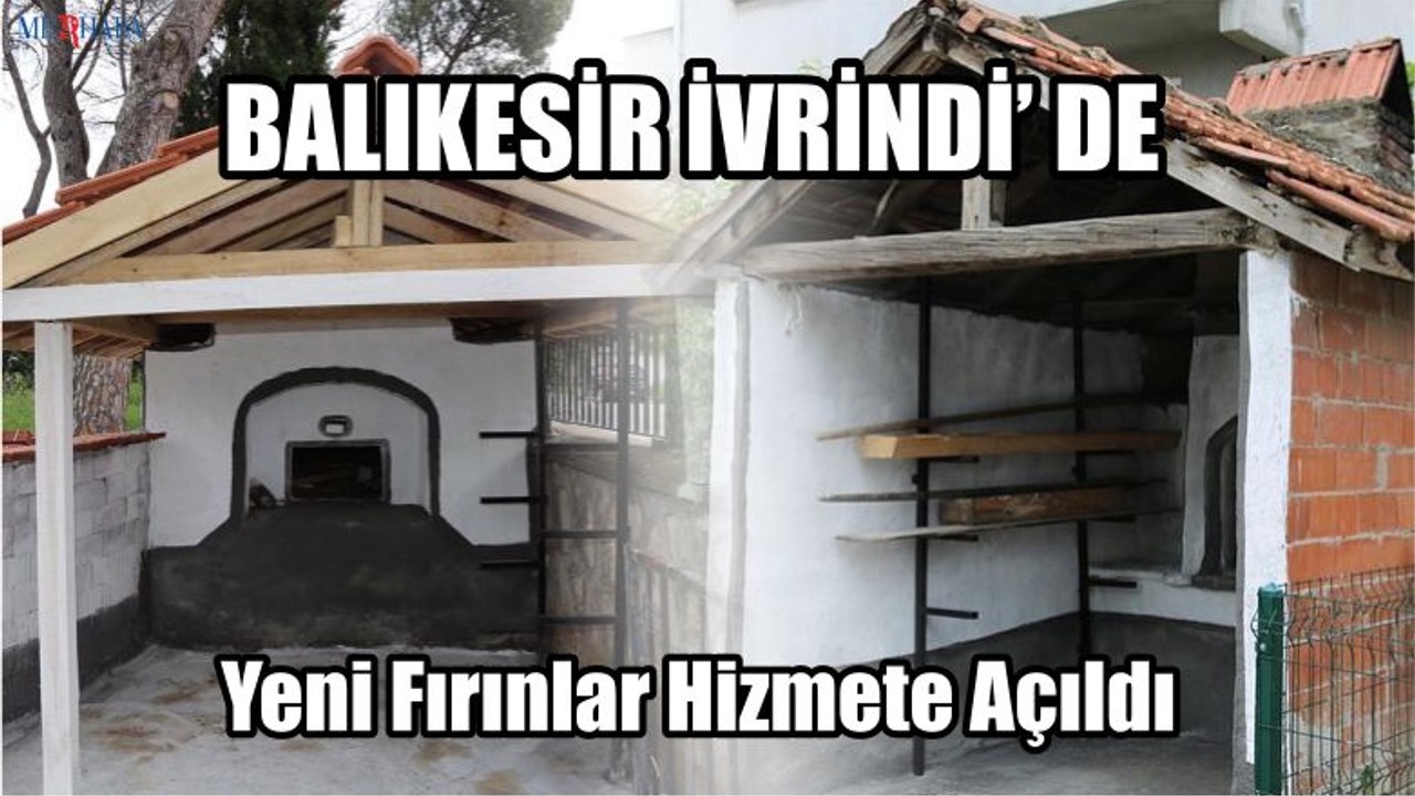 Yeni Fırınlar Hizmete Açıldı