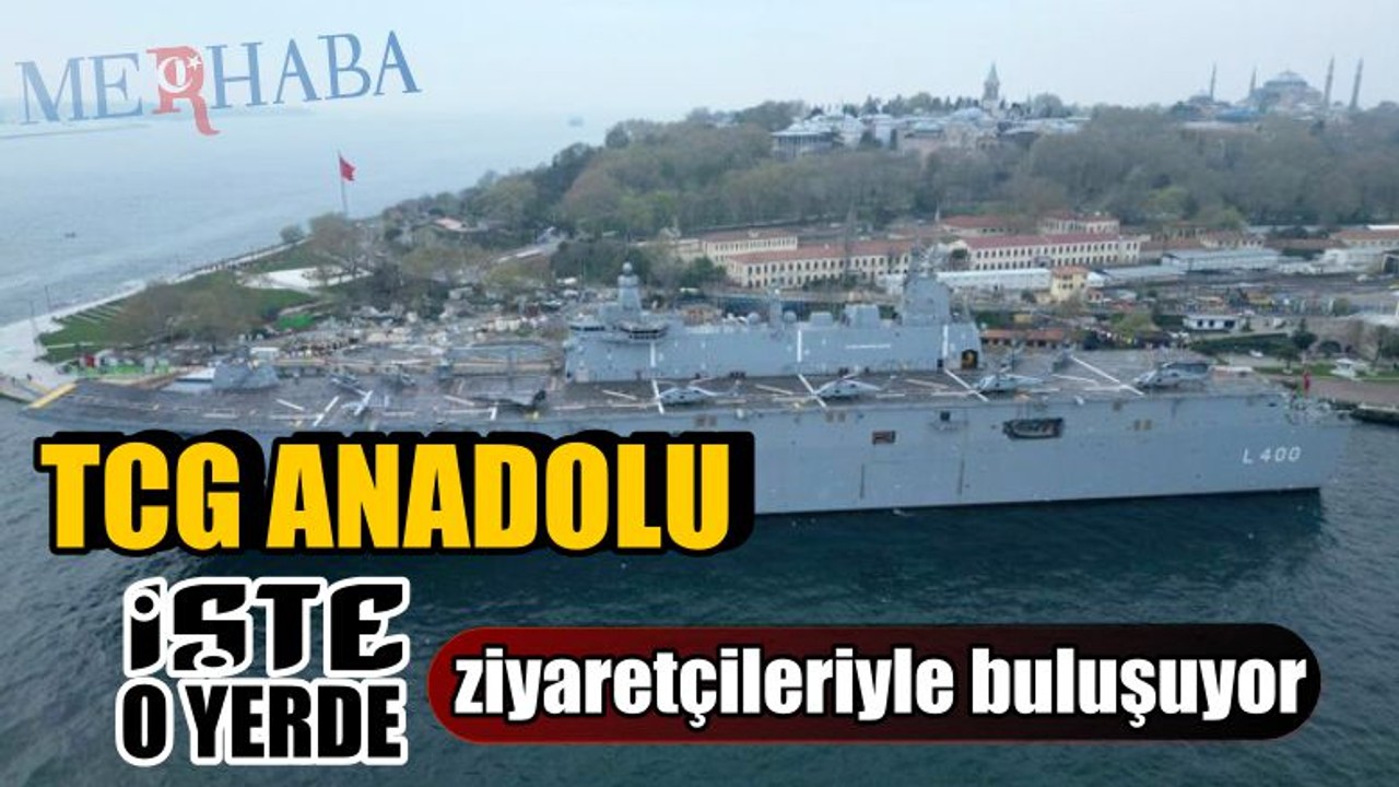 TCG Anadolu İzmir'de