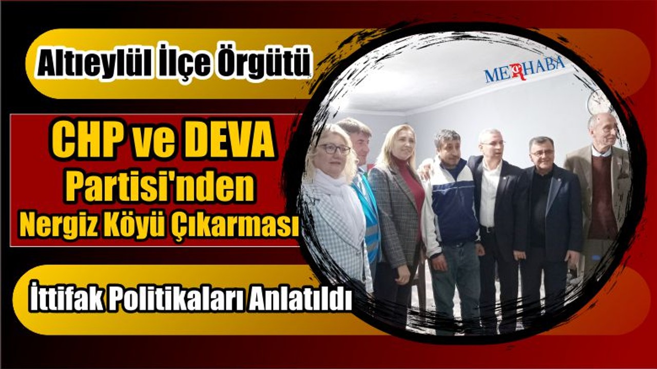 CHP ve DEVA Partisi