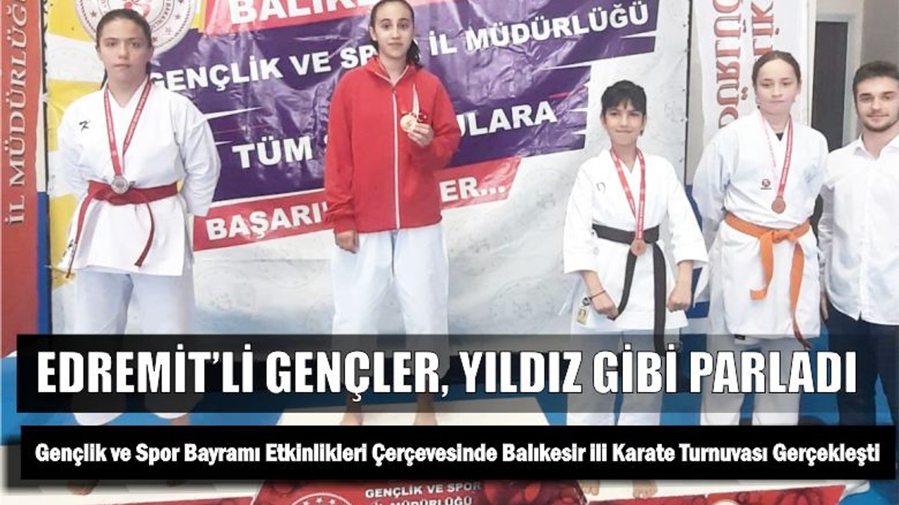 Karateciler Yıldız Gibi Parladı
