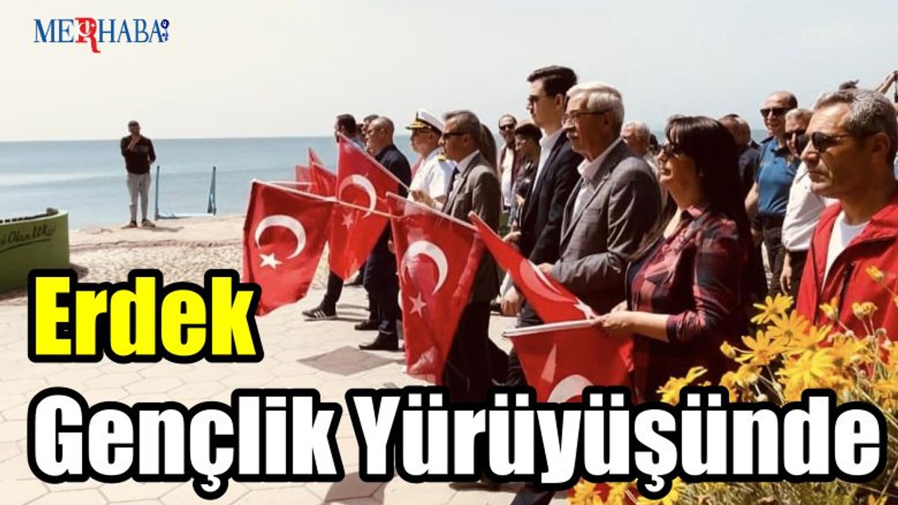 Erdek Gençlik Yürüyüşünde