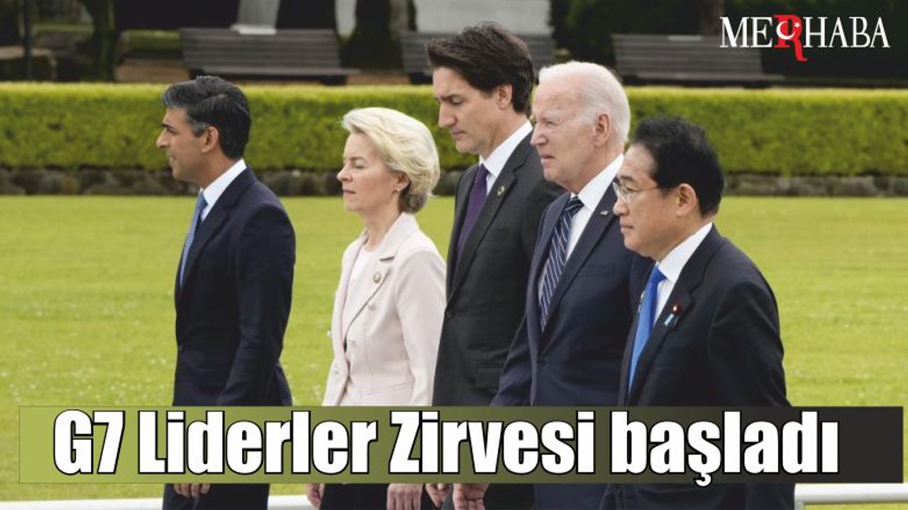 G7 Liderler Zirvesi başladı