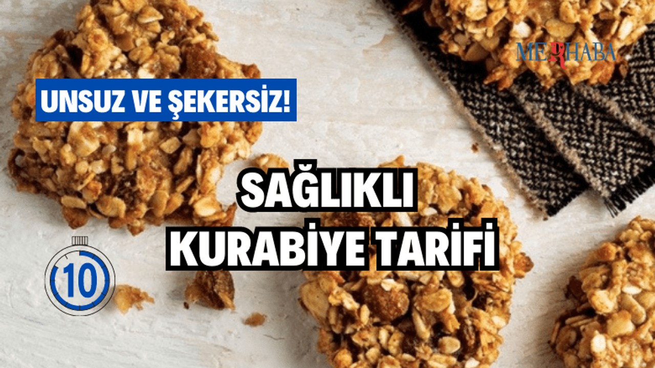 Unsuz Şekersiz Kurabiye Tarifi