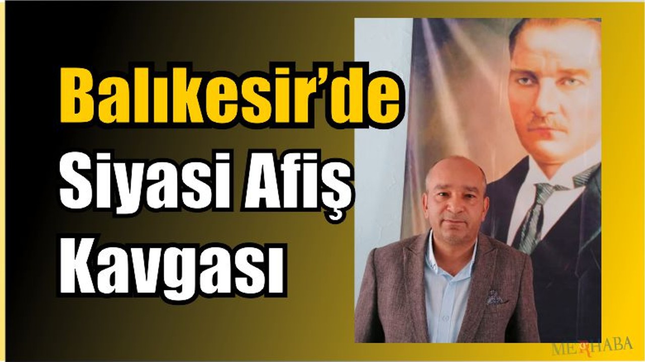 Siyasi Afiş Gerginliği