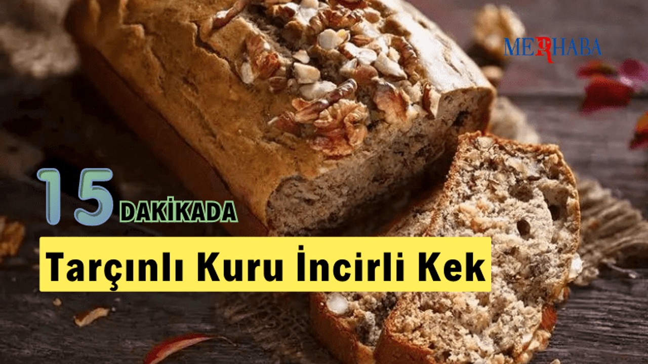 Tarçınlı Kuru İncirli Kek