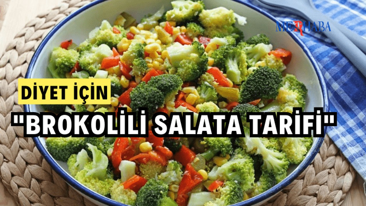 Brokolili Diyet Salata