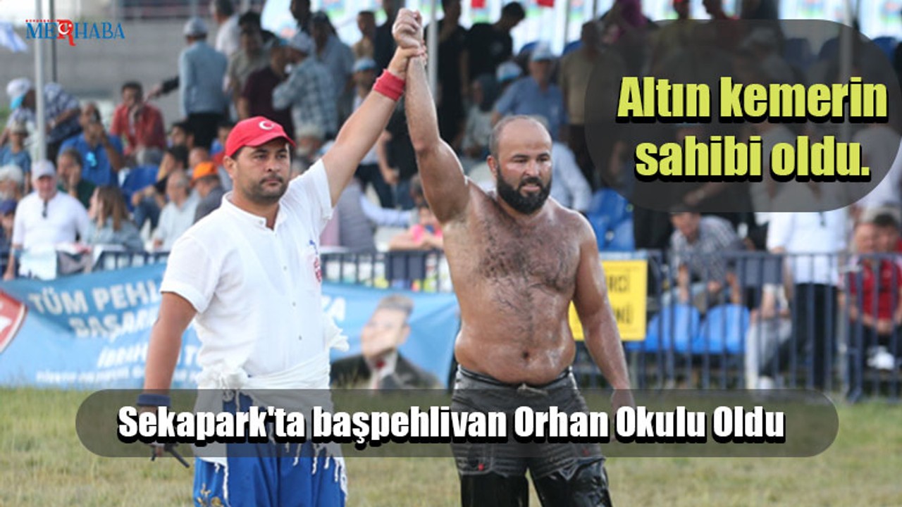 Orhan Okulu Başpehlivan Oldu