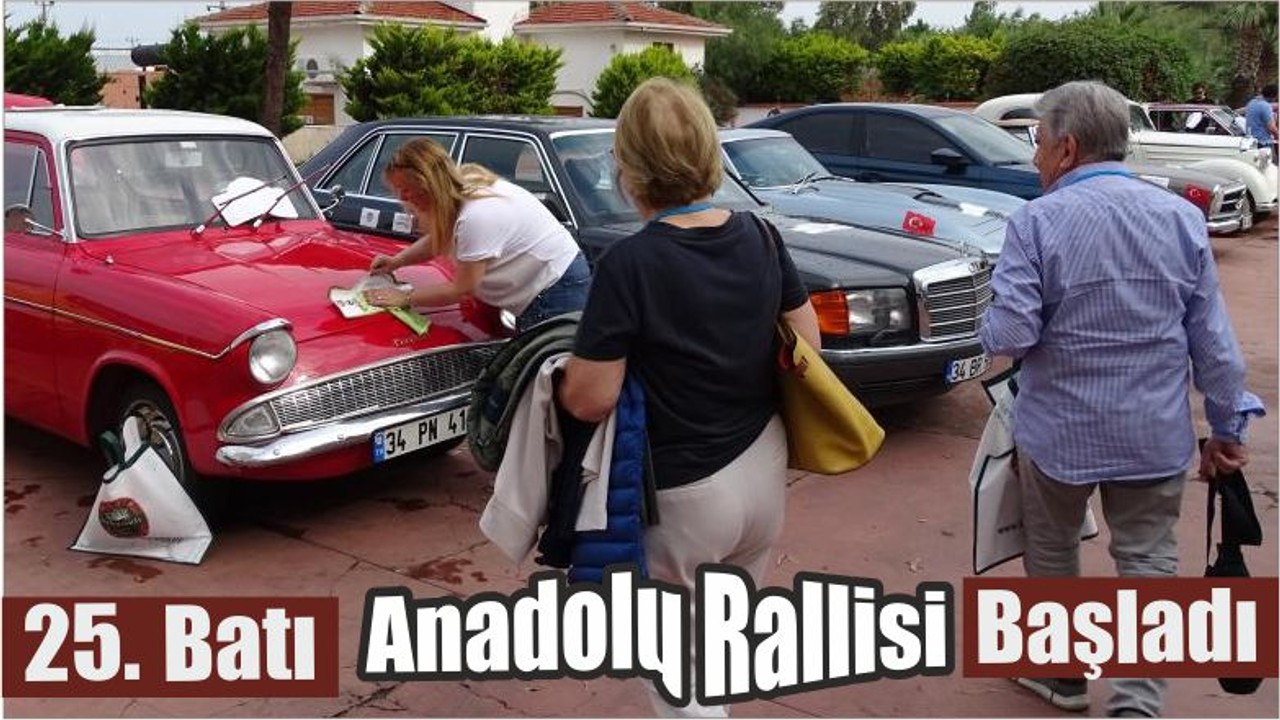 25. Batı Anadolu Rallisi Başladı