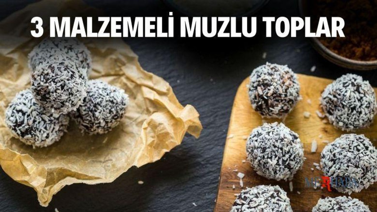 3 Malzemeli Muzlu Toplar