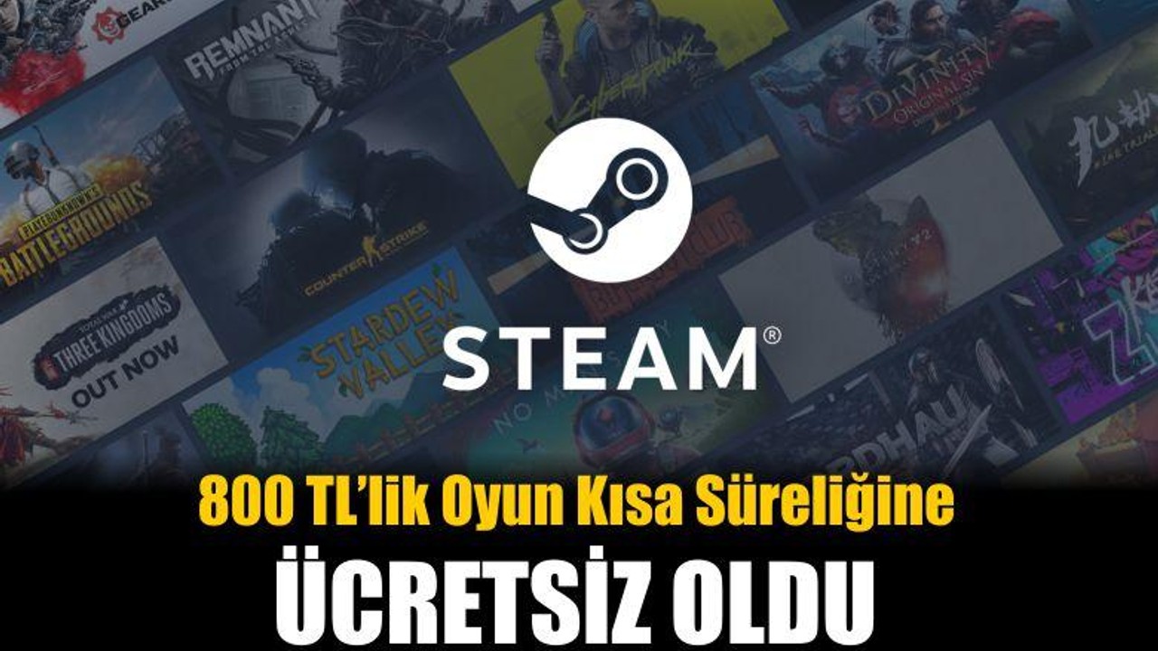 800 TL’lik Oyun Kısa Süreliğine Ücretsiz Oldu