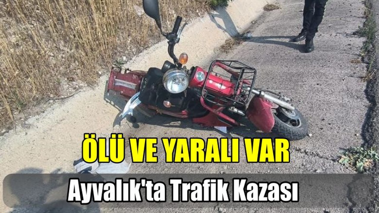 Ayvalık'ta Trafik Kazası