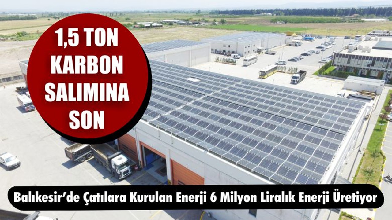 Panellerden Milyon Liralık Enerji