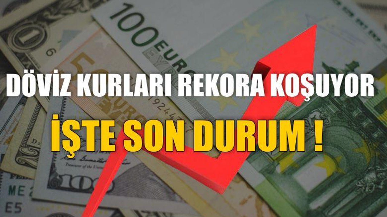 Döviz Kurları Rekora Koşuyor