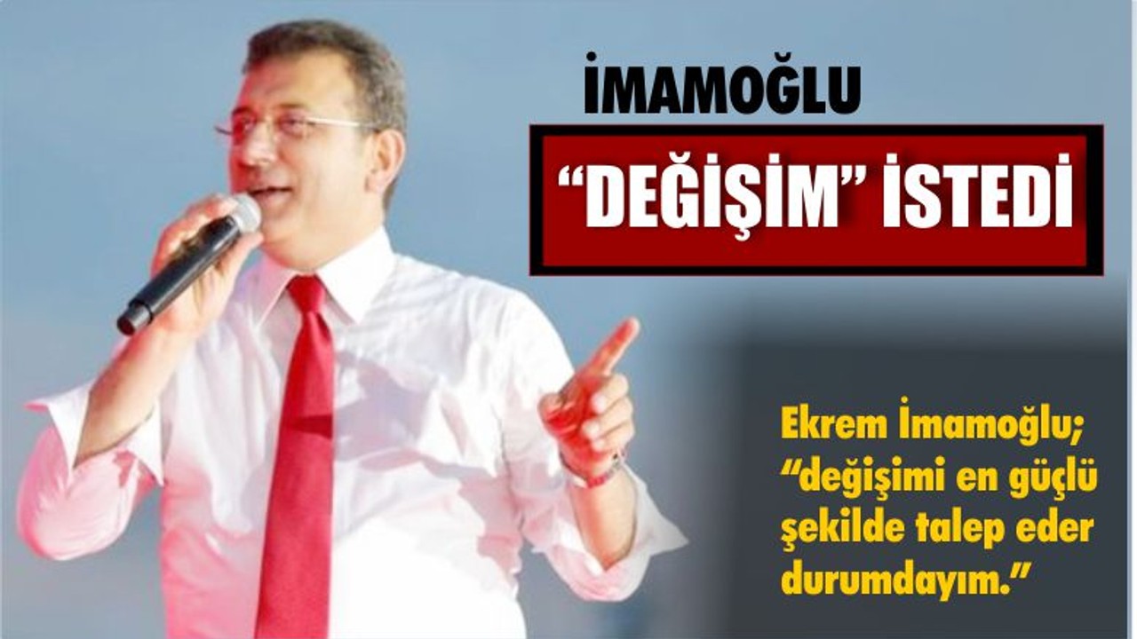 Ekrem İmamoğlu Açıklama Yaptı