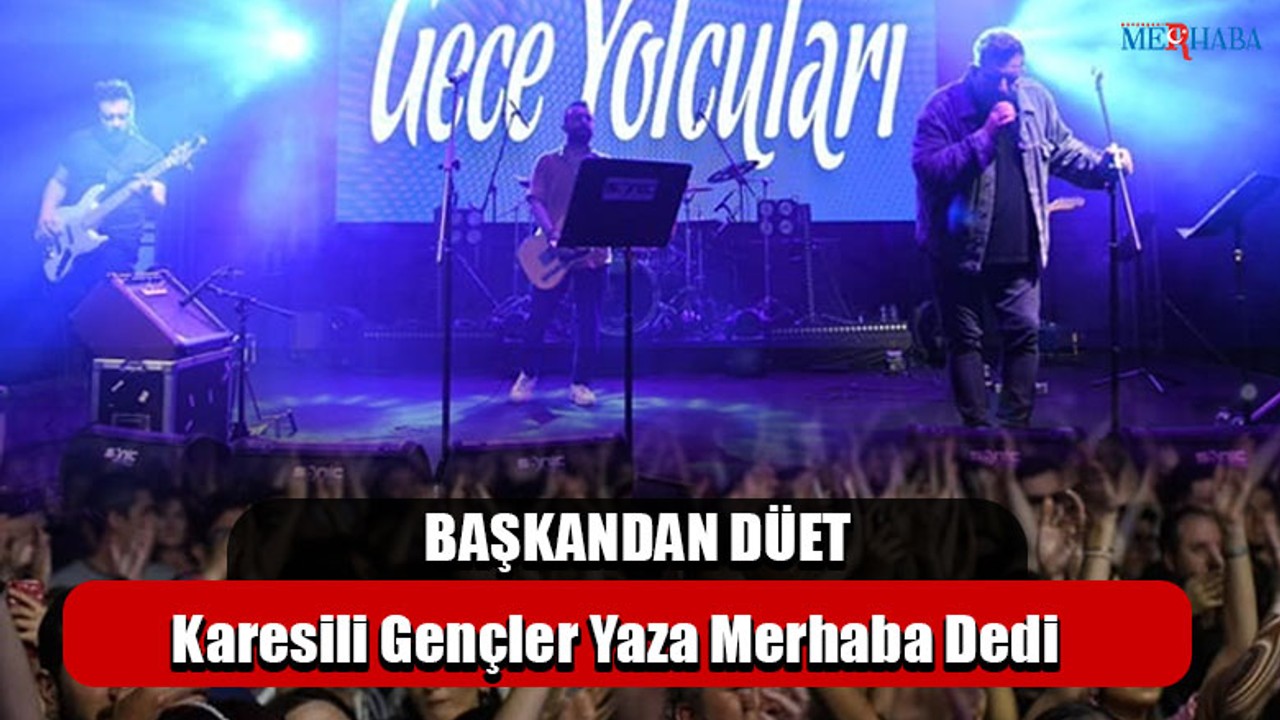 Karesili Gençler Yaza Merhaba Dedi