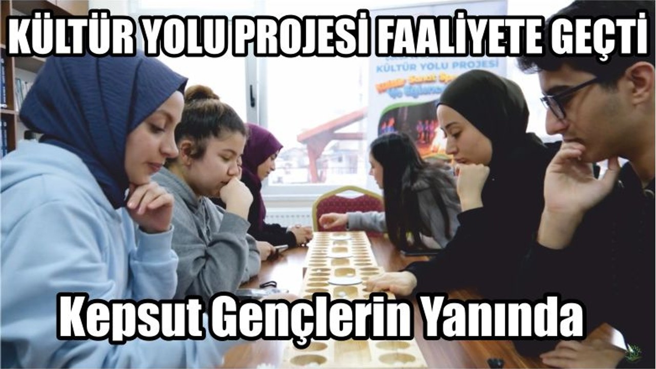 Kepsut Gençlerin Yanında