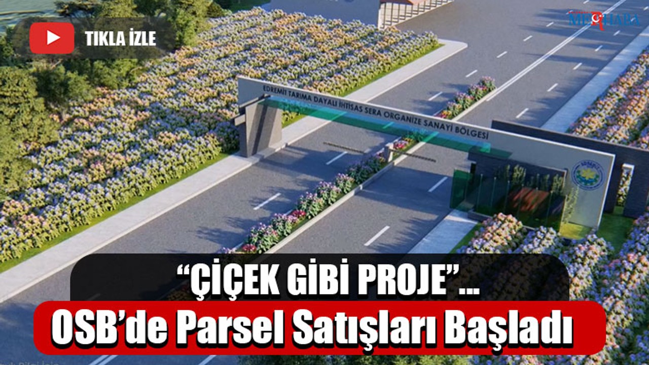 Balıkesir'de Çiçek Gibi Proje